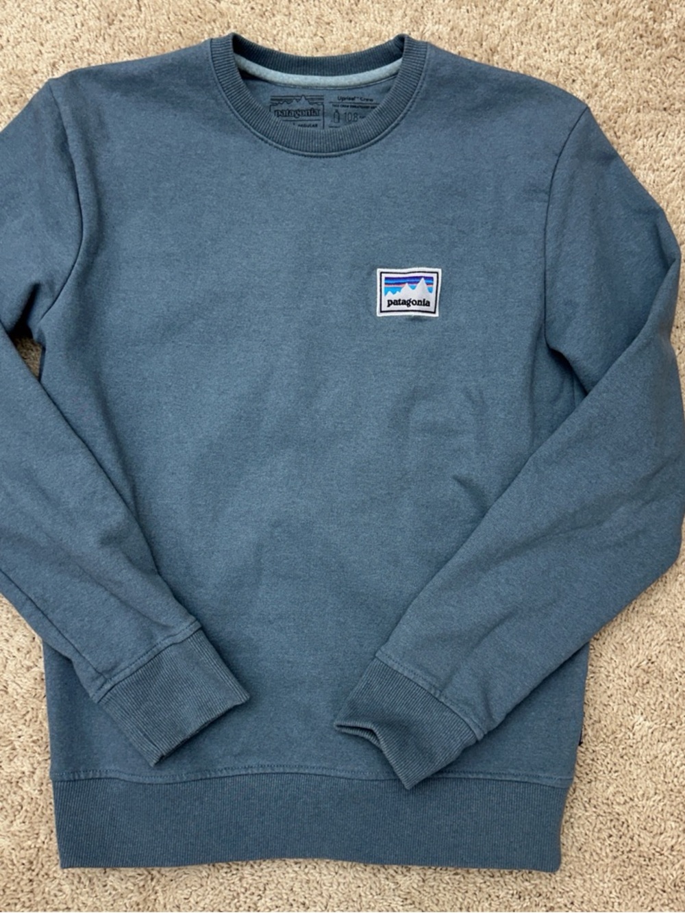 Patagonia P-6 Label Uprisal Crew | Men’s or Unisex S 🏛️